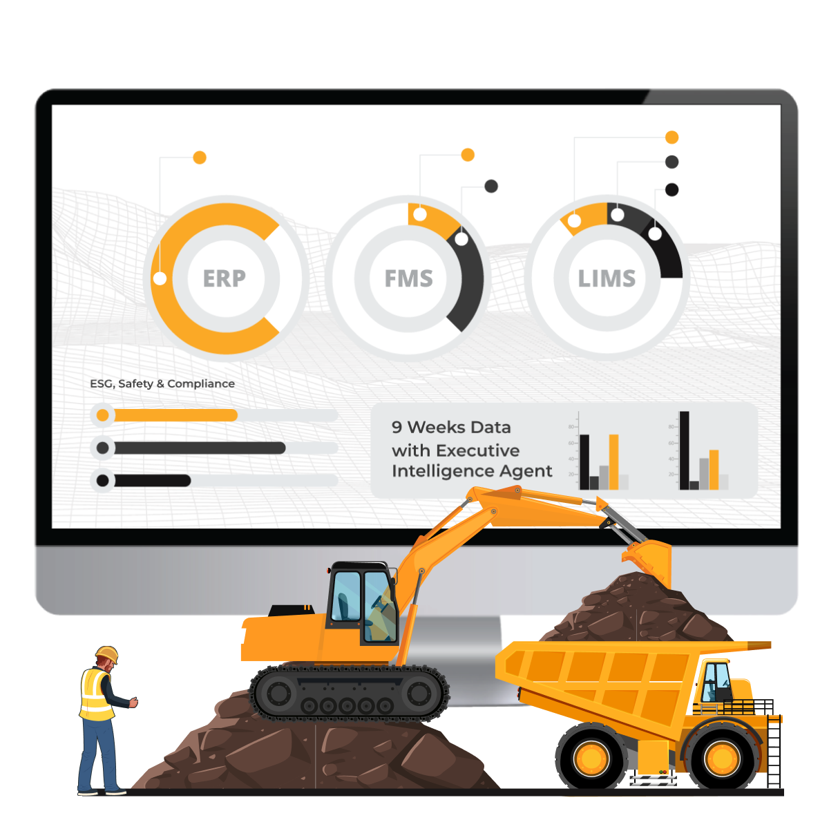 Executive Intelligence Agent for Mining