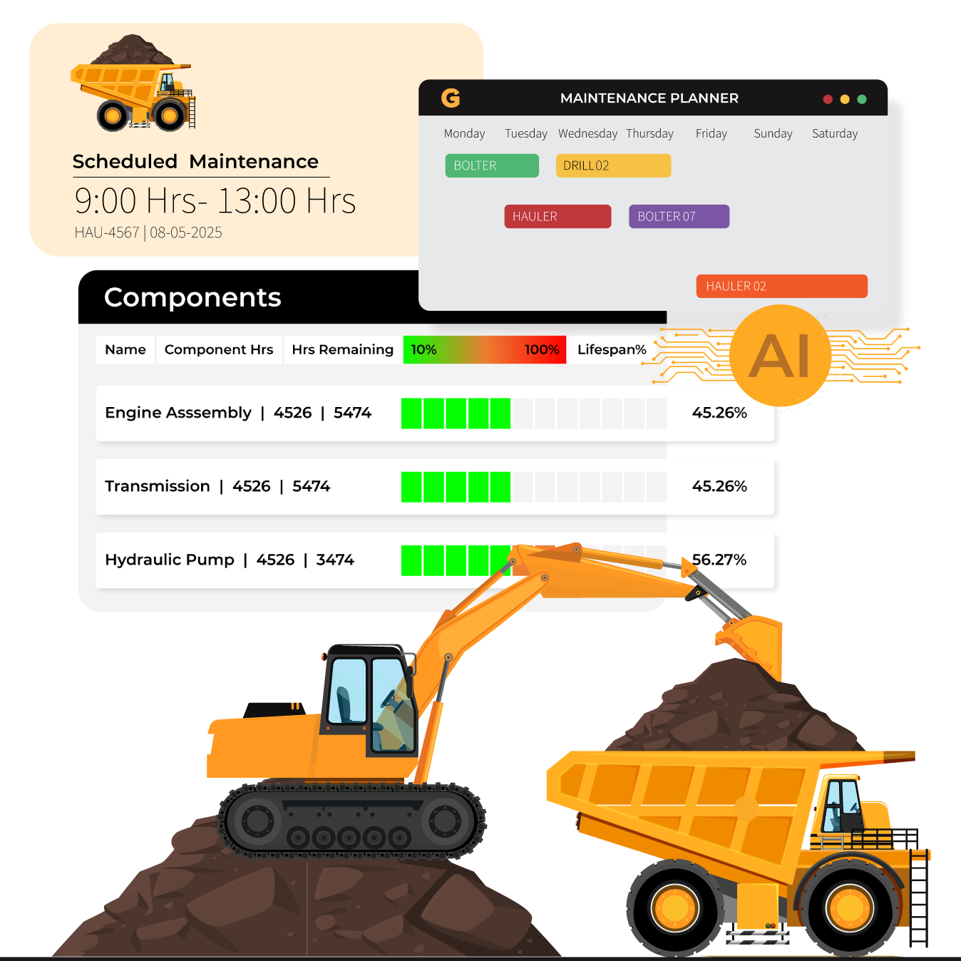 Maintenance-Planning-Agent-for-Mining